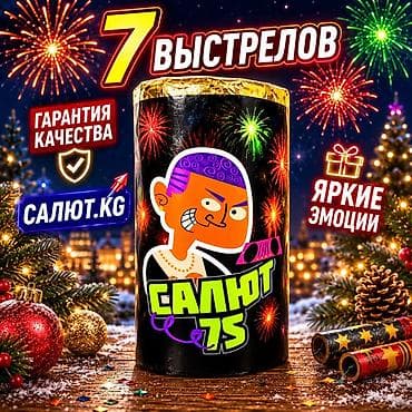 🎇 САЛЮТ.KG — официальный поставщик пиротехники в Кыргызстане с 2015 at lalafo.kg 🎇 САЛЮТ.KG — официальный поставщик пиротехники в Кыргызстане с 2015