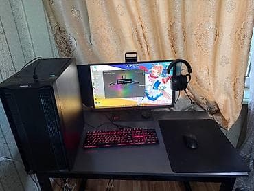 продам игровой пк: Компьютер, ядер - 6, ОЗУ 32 ГБ, Игровой, Б/у, Intel Core i5, NVIDIA GeForce RTX 4060, NVMe — 3
