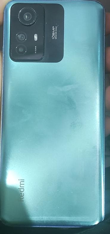 redmi 12с: Redmi, Redmi Note 12, Б/у, 256 ГБ, цвет - Голубой — 2