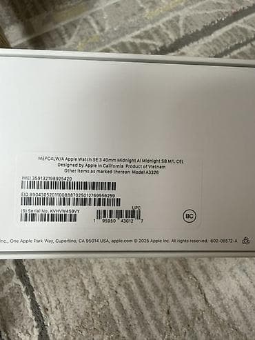 смарт: Apple Watch SE (3‑го поколения), модель A3326 Американец 🇺🇸 — 4