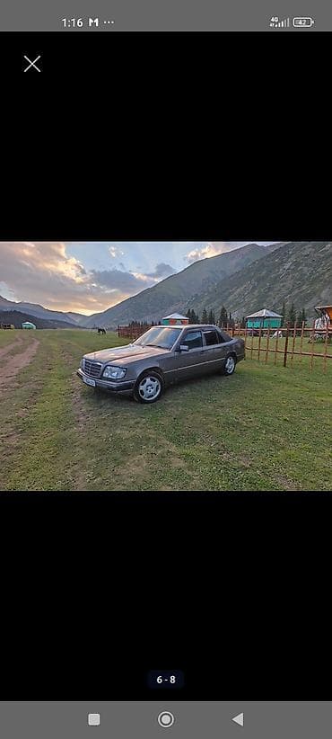 rex sprinter: Mercedes-Benz W124: 1993 г., 3.2 л, Механика, Газ, Седан — 6