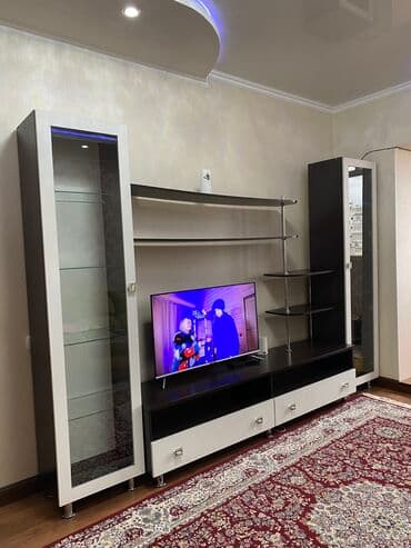 аквариум с тумбой: Гарнитур для зала, Б/у, Тумба под ТВ, ДСП, Самовывоз — 4