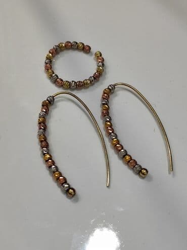 свадебное платье для высокой невесты: Набор украшений, Проба 925, Женские, Новый — 2