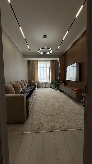 ремонт ванной комнаты: 3 комнаты, 88 м², Элитка, 8 этаж, Дизайнерский ремонт — 4