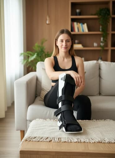 ортез для рук: Ортез (шина) на голень и стопу типа AFO - Назначение: фиксация — 1