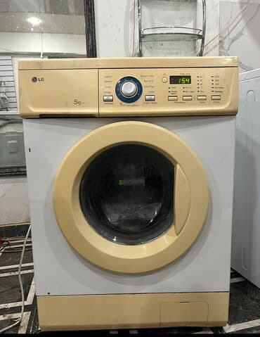 бу стиральные машины в бишкеке: Стиральная машина LG, Б/у, Автомат, До 6 кг, Полноразмерная — 3