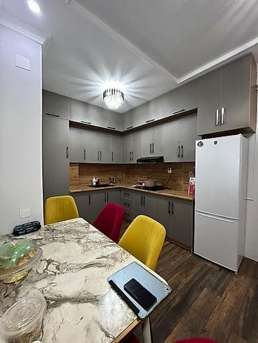 rixos hall: 3 комнаты, 85 м², Калинина мкр., Элитка, 12 этаж, Дизайнерский ремонт — 4