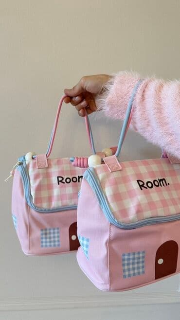 ручной пакет: Пищевой контейнер, цвет - Розовый — 1