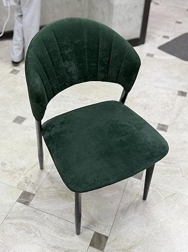Стул. Каждый по 3500 Темно зеленый цвет Каркас металлический В