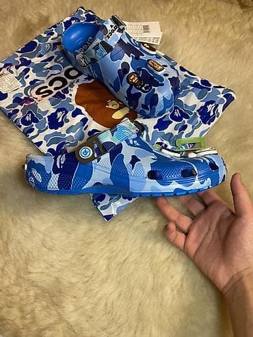 Женская обувь: Сабо, 39, 40, Crocs, Новый, цвет - Синий, Самовывоз, Платная доставка — 2