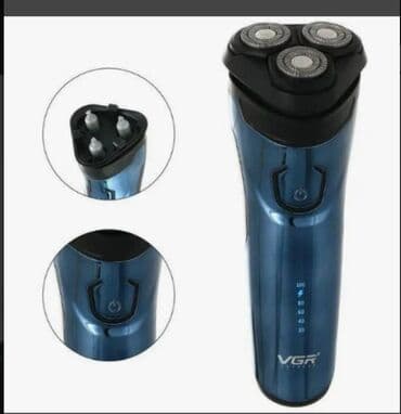 купить опасную бритву: Электробритва "VGR" V-322 ﻿Три плавающих головки подстраиваются под — 3