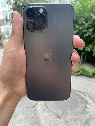 iphone pro max 15: IPhone 12 Pro Max, Б/у, 256 ГБ, Black Titanium, Защитное стекло, Чехол, 100 % — 4