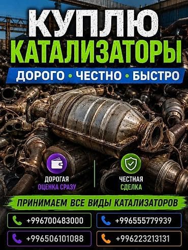 premium development: Катализатор сатып алабыз, эн кымбат баада катализатор, Куплю Скупка — 2