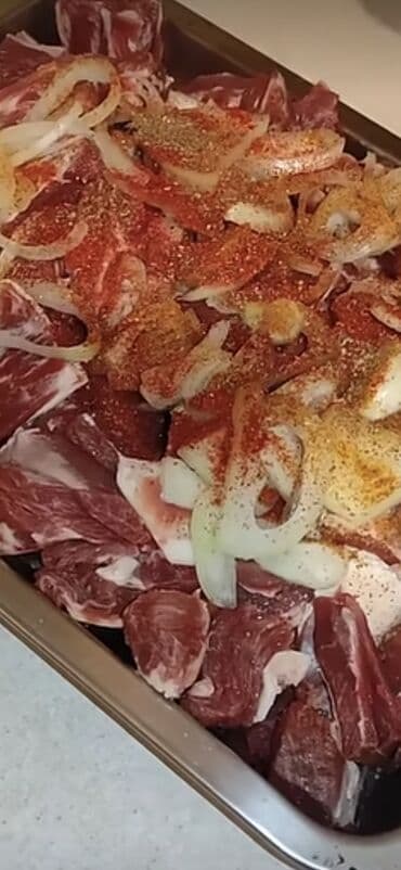 семена арбузы: Маринад готовый Шашлык из баранины — маринованный. - Мясо: отборная — 2