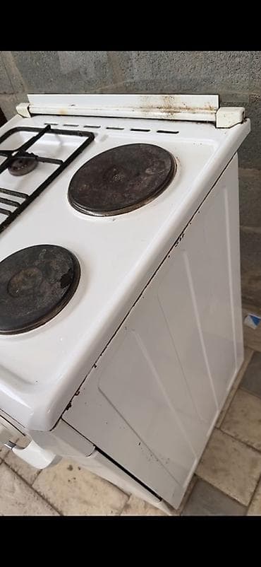 Комбинированная плита, Beko, Б/у, Напольная, Механическая, Полная оплата — 4