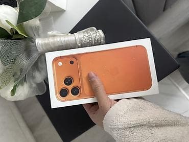 mi 7: IPhone 17 Pro Max, Б/у, 512 ГБ, Оранжевый, Зарядное устройство, Коробка, 100 % — 2