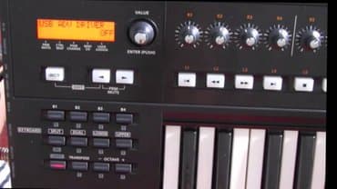 тюнер для комуза: Профессиональная midi-клавиатура. Roland a-300. два миди 2x16 — 4