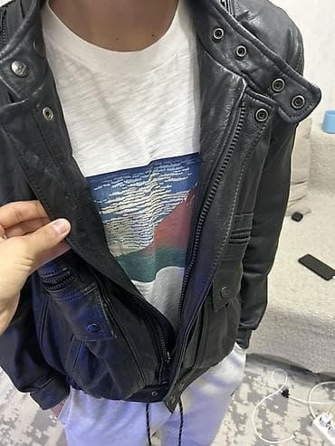 сварочный рукав: Кожаная куртка, Натуральная кожа, Укороченная модель — 2