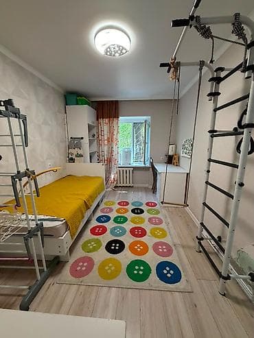 osh flat: 2 комнаты, 48 м², 5 мкр Индивидуалка, 1 этаж, Евроремонт — 4