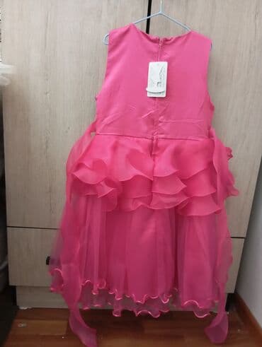 платье дордой: Детское платье, цвет - Белый, Новый — 4