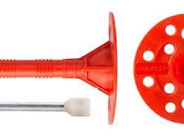 Ашкана буюмдары: Тарельчатый дюбель, дюбель для теплоизоляции, крепление для базальта — 1