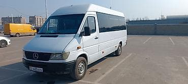 лобовой спринтер: Mercedes-Benz Спринтер: 1999 г., 2.9 л, Ручные, Дизель, Бус — 1
