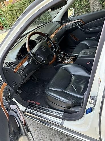 e500 124: Mercedes-Benz S-Class: 2002 г., 5 л, Автомат, Бензин, Седан — 8