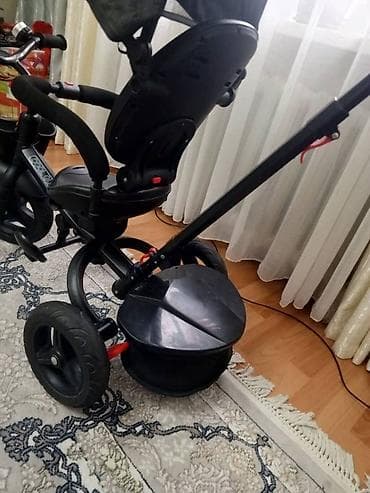 Велосипеддер: Детский трехколесный велосипед-трансформер с родительской ручкой и — 3