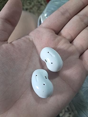 samsung f: Беспроводные вкладыши наушники, Samsung, Galaxy Buds Live, Б/у — 4