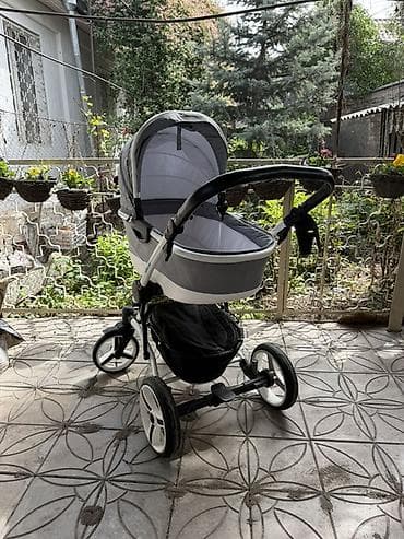 doona x: Коляска Enzo 2 в 1, серый цвет - Модульная система: люлька для — 1