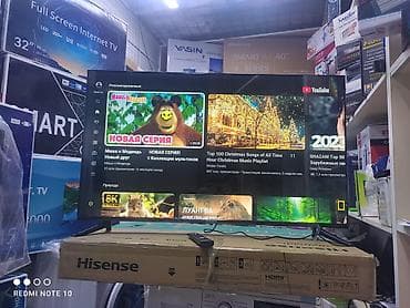 ТВ и видео: Телевизоры Samsung Android 13 с голосовым управлением, 55 дюймовый 130 — 8