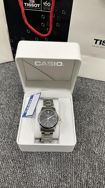 Классические часы: Классические часы часы, Casio, Титан, Турция, Водонепроницаемые, Мужские, Новый — 1