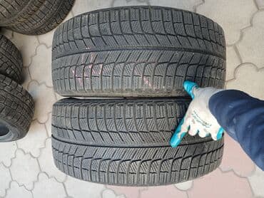 зимние шины матиз: Шины 225 / 45 / R 17, Зима, Б/у, Пара, Легковые, Китай, Michelin — 1