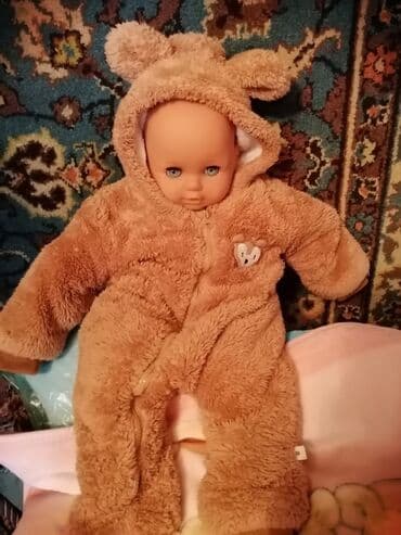 детский зимний комбез для новорождённых: Детские тёплые и на межсезонье комбезы б/у. Состояние хорошее. На — 2