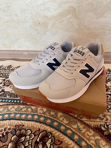 Жеке буюмдар: Эркектердин кроссовкасы, 41, 42, New Balance, Жаңы, түсү - Боз, Акысыз жеткирүү — 4