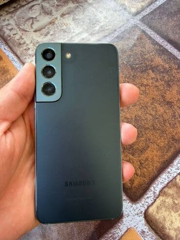 телефон s22: Samsung Galaxy S22, 256 ГБ, түсү - Жашыл, 2 SIM — 1