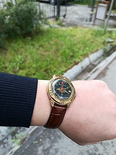 Классические часы часы, Vostok, Россия, Командирские, Мужские