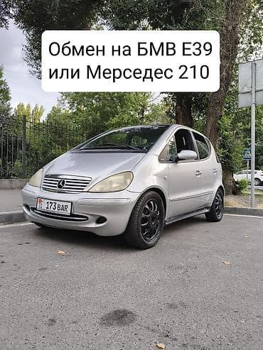 Mercedes-Benz A-Class: 2002 г., 1.9 л, Автомат, Бензин, Хетчбек lalafo.kg да Mercedes-Benz A-Class: 2002 г., 1.9 л, Автомат, Бензин, Хетчбек