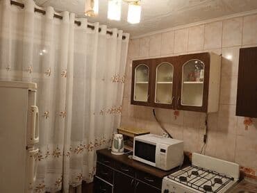 суточный квартира бишкек микрорайон: 1 комната, Агентство недвижимости, Без подселения, С мебелью полностью — 4