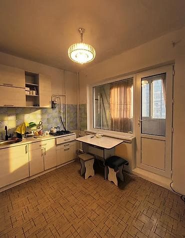 osh flats: 1 комната, 39 м², 105 серия, 6 этаж, Евроремонт — 1