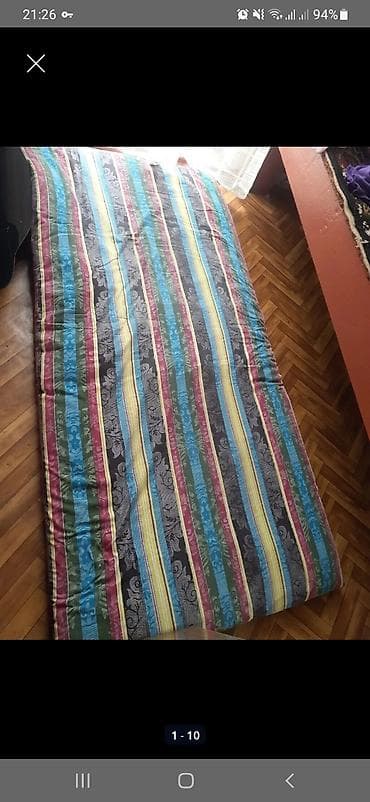 Раскладной матрас, Б/у, Односпальный, Другой тип, длина - 195 см