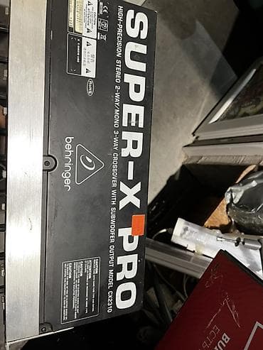 Башка аудиотехника: Активный кроссовер Behringer Super-X Pro CX2310 - Профессиональный — 2