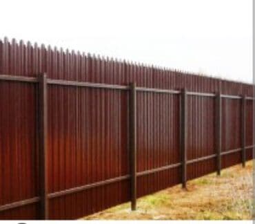 профлист для забора: Забор из профнастила заборы ограждения из профнастила серый матовый — 4