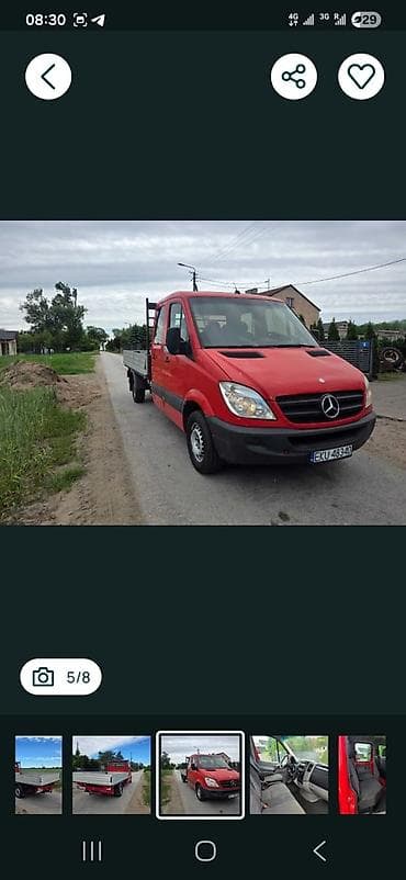 lada priors: Грузовик, Mercedes-Benz, Дубль, 3 т, Б/у — 1