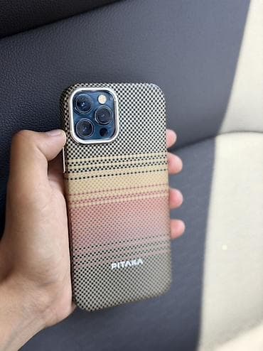 пятнитка бу: IPhone 12 Pro, Б/у, 128 ГБ, Синий, Чехол, 100 % — 2
