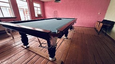 ск пионер: Бильярдный стол для русской пирамиды - Размер игрового поля — 5