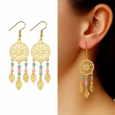 диадема ободок: Серьги Подвески в стиле «ловец снов» — яркое украшение с этническим — 1