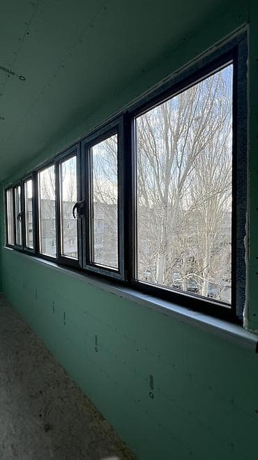 Курулуш жана оңдоо кызматтары: Услуга: остекление и отделка балконов/лоджий «под ключ» Описание — 6