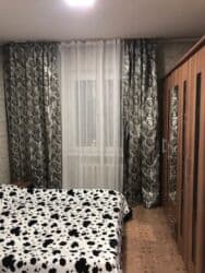 квартира бишкек долгосрочная: 3 комнаты, Агентство недвижимости, Без подселения, С мебелью полностью — 5