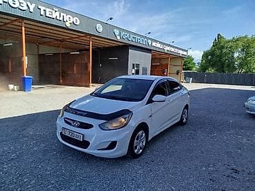 байд машина: Hyundai Solaris: 2013 г., 1.4 л, Кол менен иштөөчү, Бензин, Седан — 8